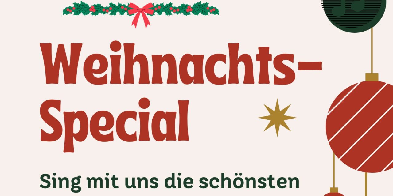 Weihnachts-Special am 2. Dezember