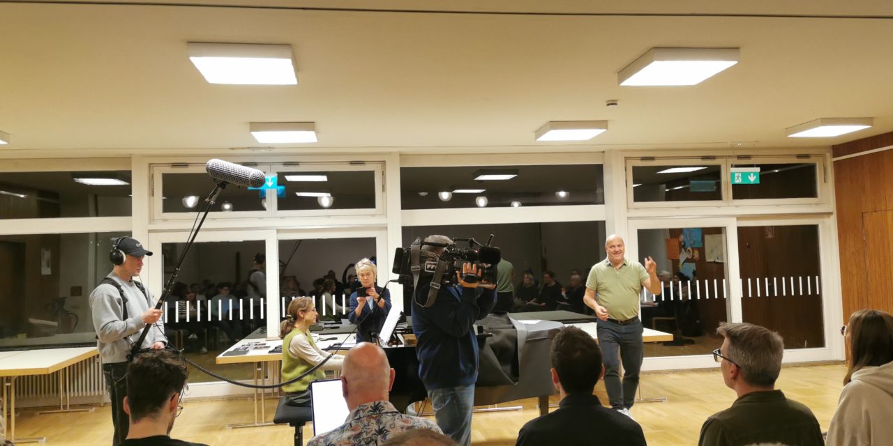 Das SWR – Fernsehteam bei MixDur