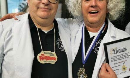 Ehrung von Detlef Drinkler – 20 Jahre Technikcrew