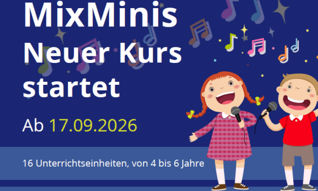 Neue MixMinis Kurse starten im September