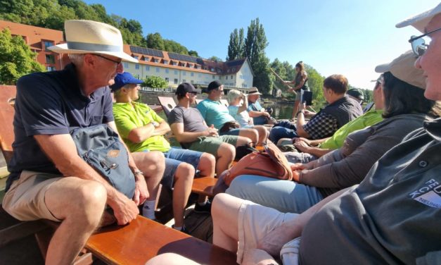 Feuchte Eck unterwegs in Tübingen